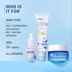 Plum Niacinamide Serum, Moisturizer & Sunscreen Kit For Bright, Blemish-Free, Hydrated Skin | Grocsy