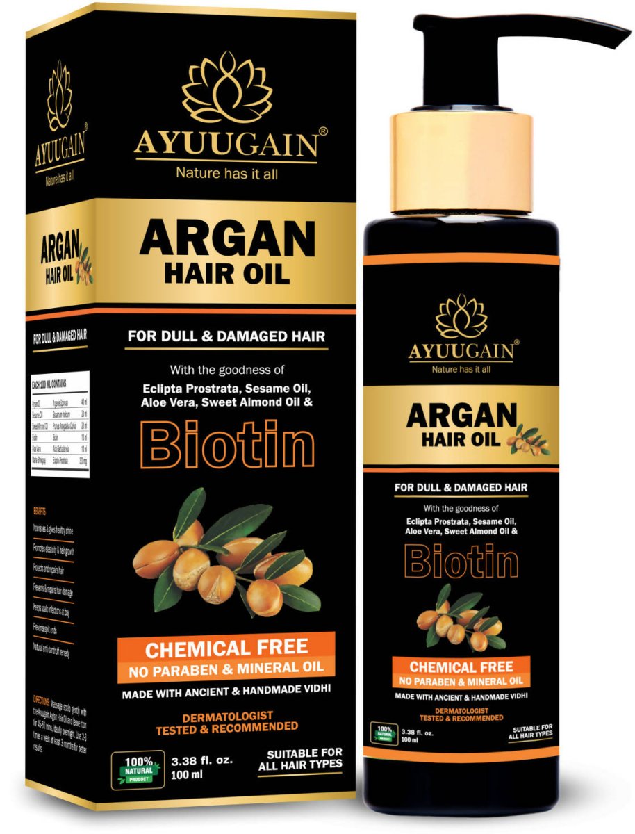 Ayuugain Argan Hair Oil | Grocsy