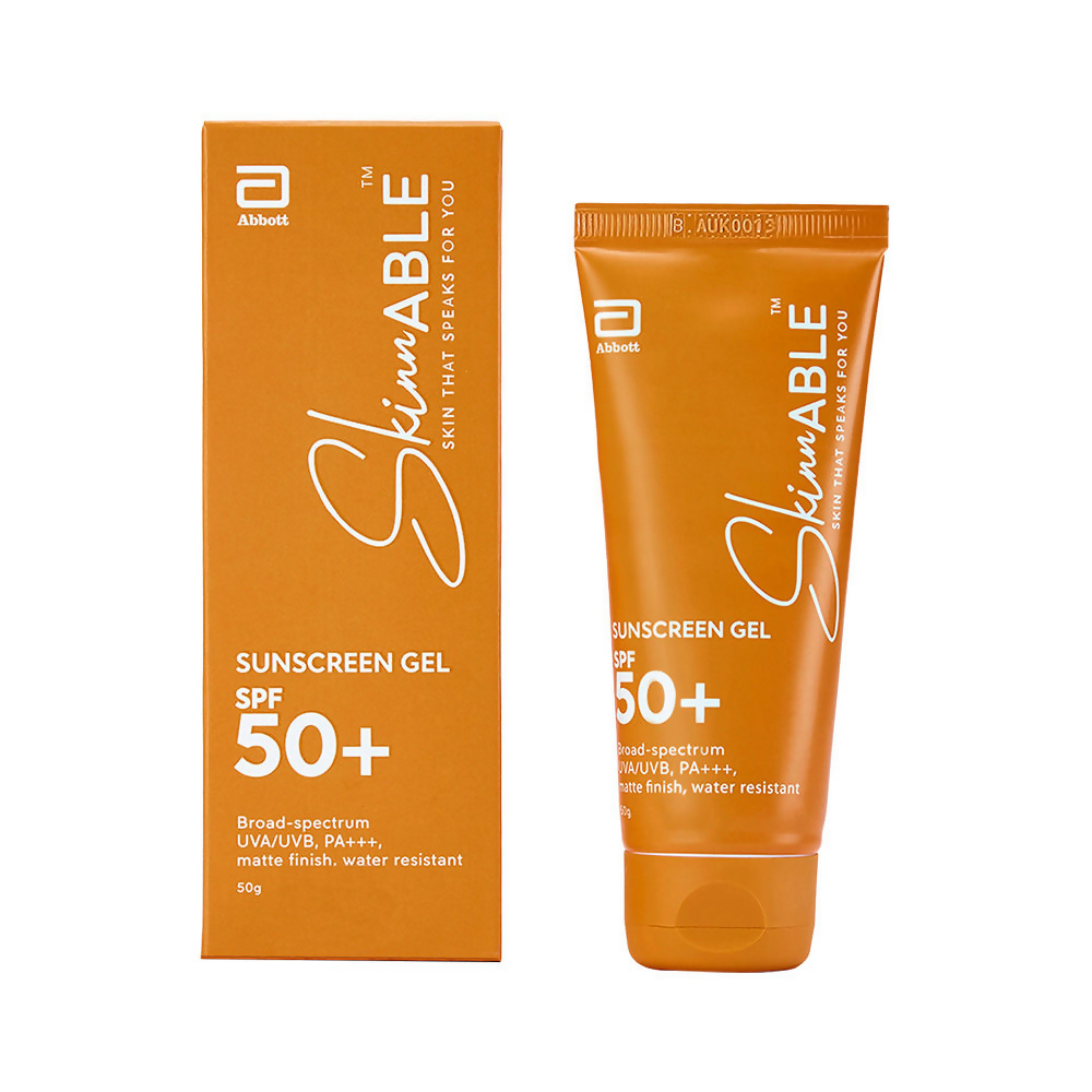 Skinnable Sunscreen Gel SPF 50+, Protects from Dark Spots & Premature Aging | Grocsy
