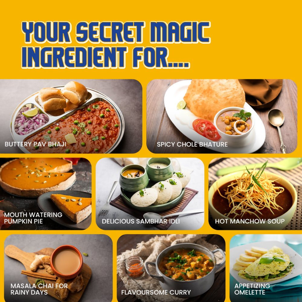 Crista Spices Indian Street Food Seasonings Combo Pack | Grocsy