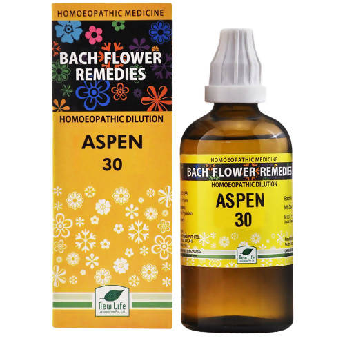 New Life Homeopathy Bach Flower Remedies Aspen Dilution | Grocsy