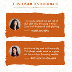 Khadi Essentials 10% Vitamin C Sheet Mask | Grocsy