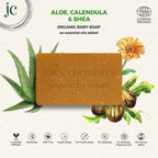 Juicy Chemistry Aloe Calendula & Shea Organic Baby Soap | Grocsy