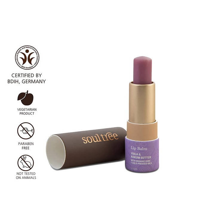 Soultree Viola & Kokum Butter Lip Balm | Grocsy