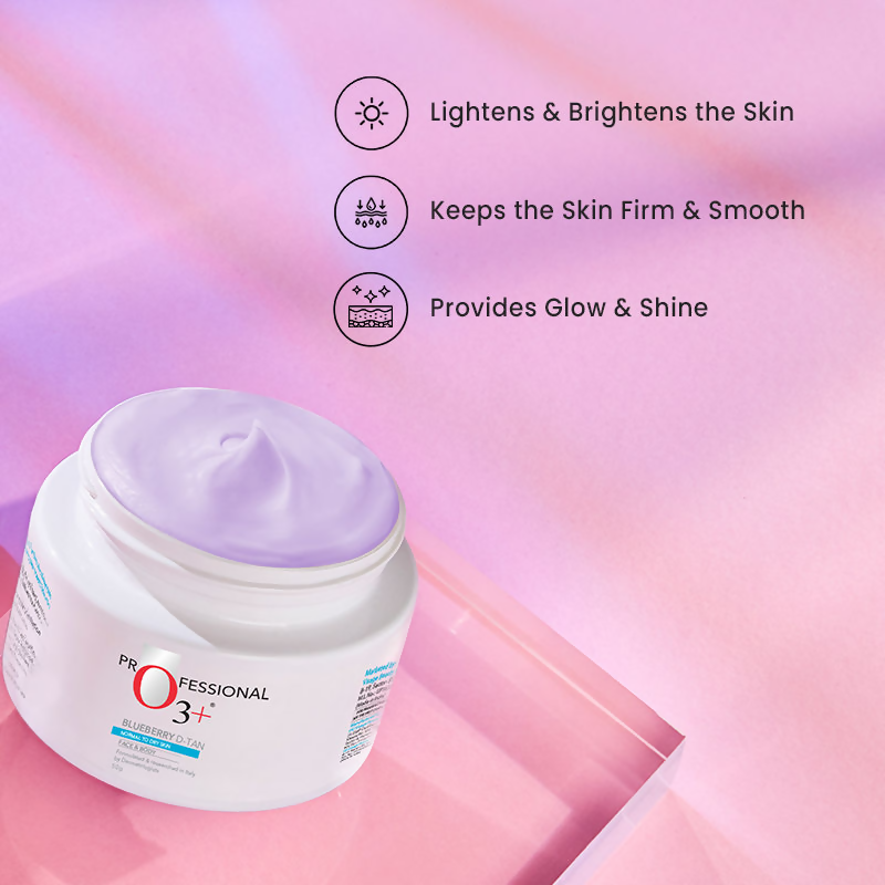 Professional O3+ Blueberry D-Tan Mask | Grocsy