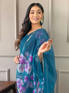 Partywear Designer Tebby Rama Stitched Suit With Dupatta - Tanisha | Grocsy
