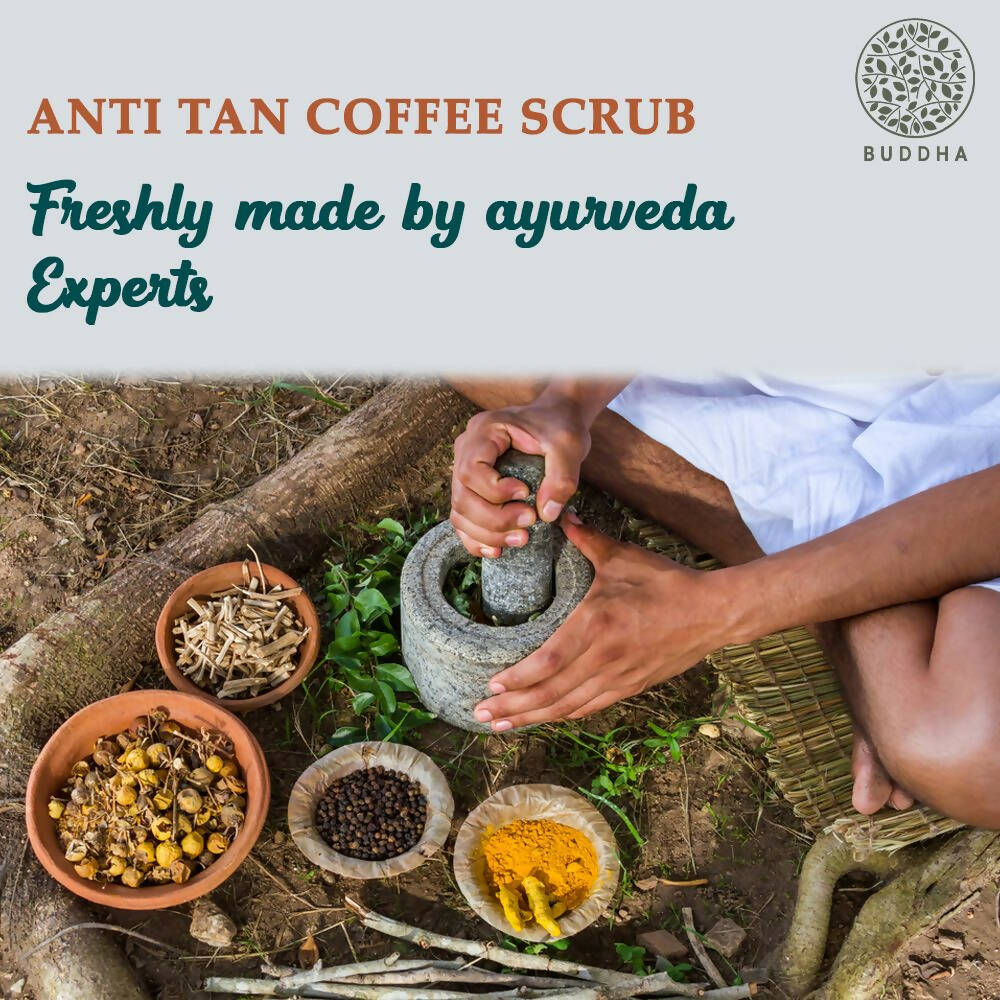 Buddha Natural Anti Tan Coffee Scrub | Grocsy