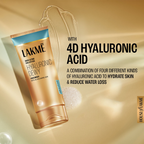 Lakme Hyaluronic Dewy Face Wash Hyadrating with 4D Hyaluronic Acid | Grocsy