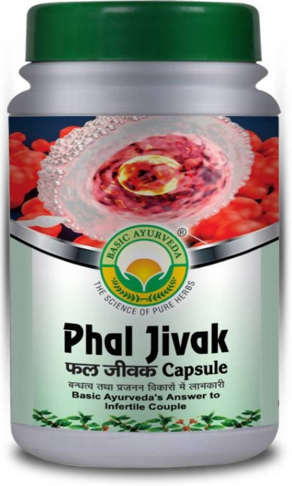 Basic Ayurveda Phal Jivak Capsule | Grocsy