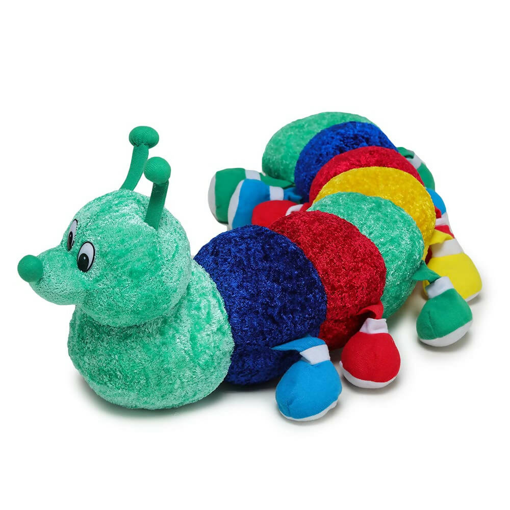Webby Plush Caterpillar Soft Toy for Kids - 84 cm | Grocsy