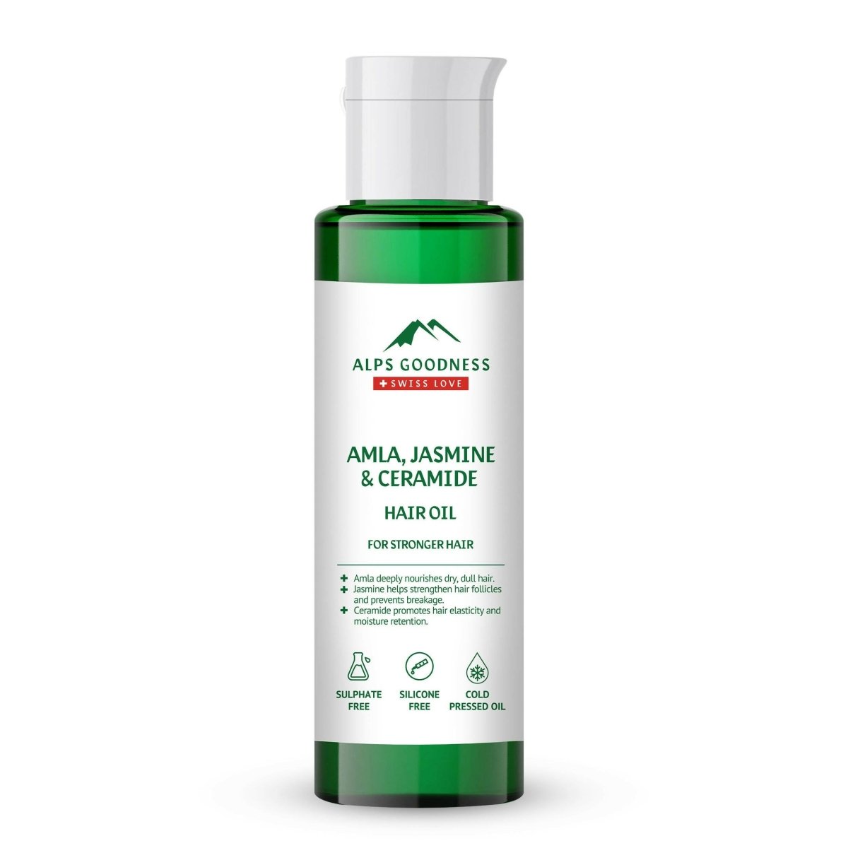 Alps Goodness Amla, Jasmine & Ceramide Hair Oil | Grocsy