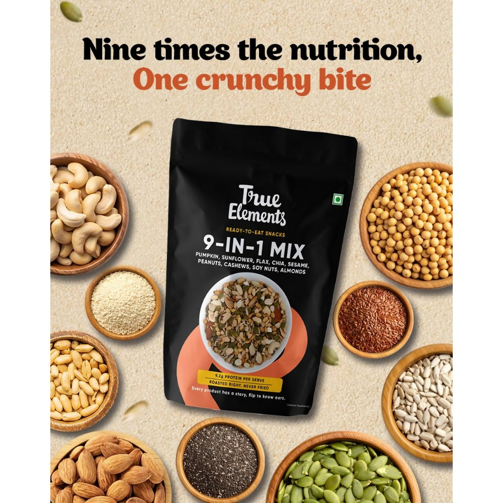 True Elements 9 in 1 Snack Mix | Grocsy
