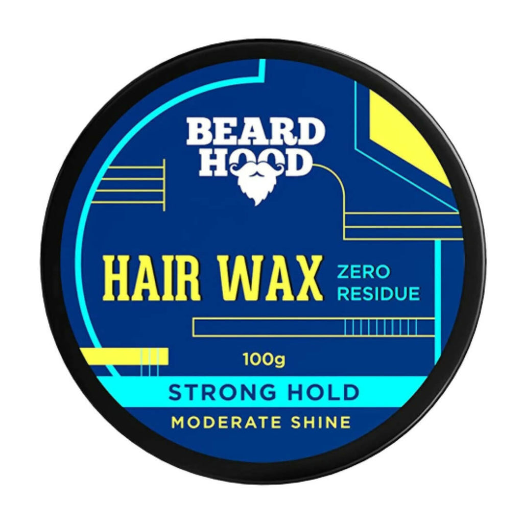 Beardhood Zero Residue Strong Hold Hair Wax | Grocsy