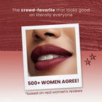 NY Bae Velvet Mousse Liquid Lipstick - Spicy Rust 06 | Grocsy