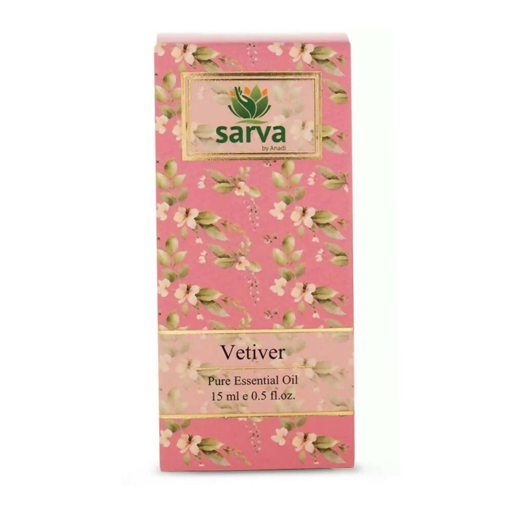 Sarva by Anadi Vetiver Pure Essential Oil | Grocsy