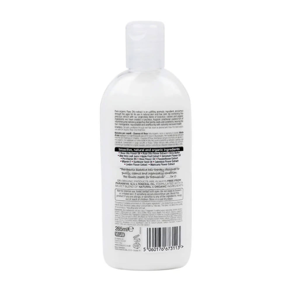 Dr.Organic Rose Otto Conditioner | Grocsy