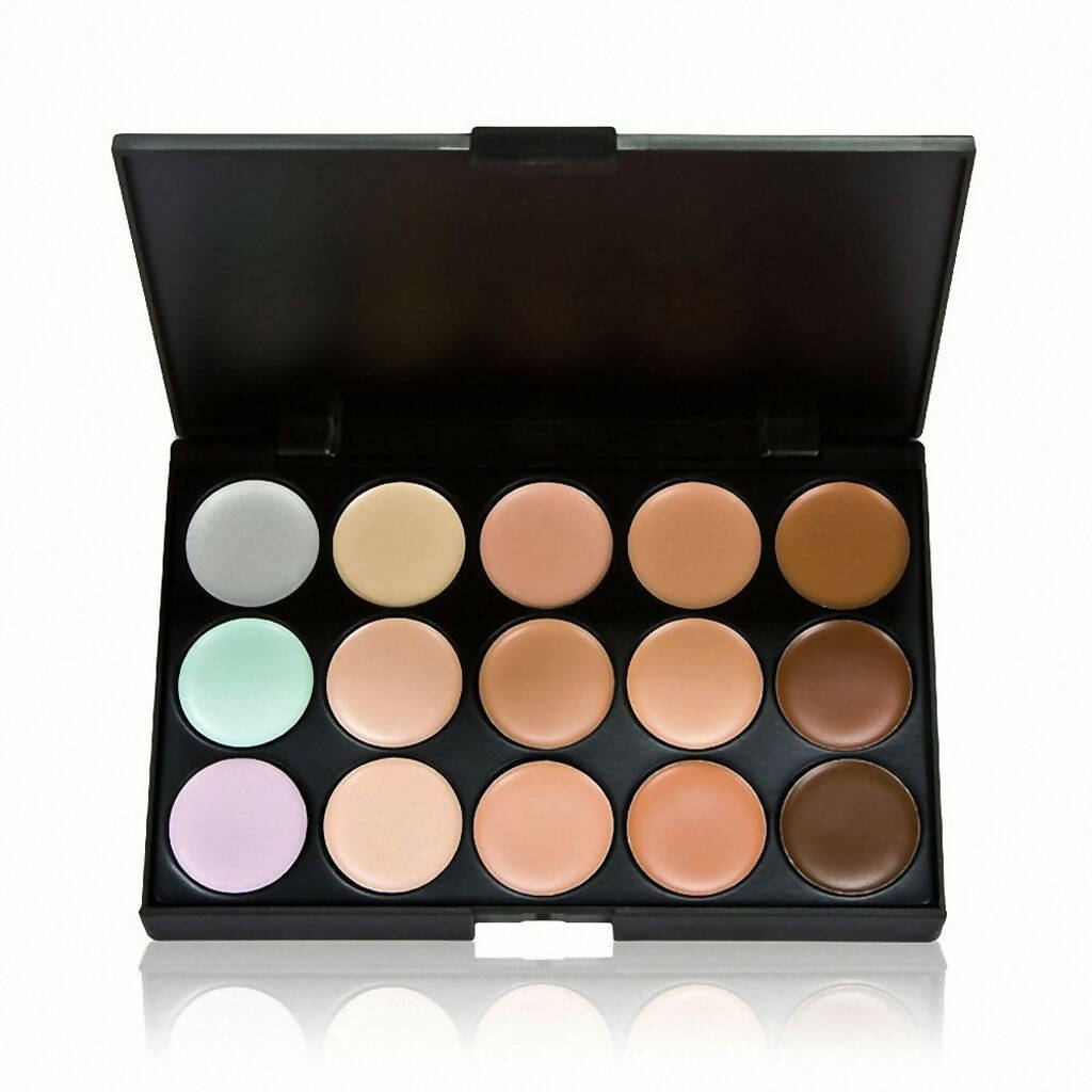 Favon Fab Secret Professional 15 Color Contour/Concealer Palette | Grocsy