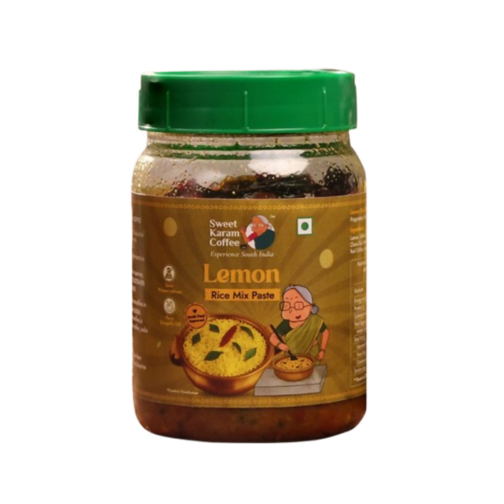 Sweet Karam Coffee Lemon Rice Mix Paste (Ready in Minutes) | Grocsy
