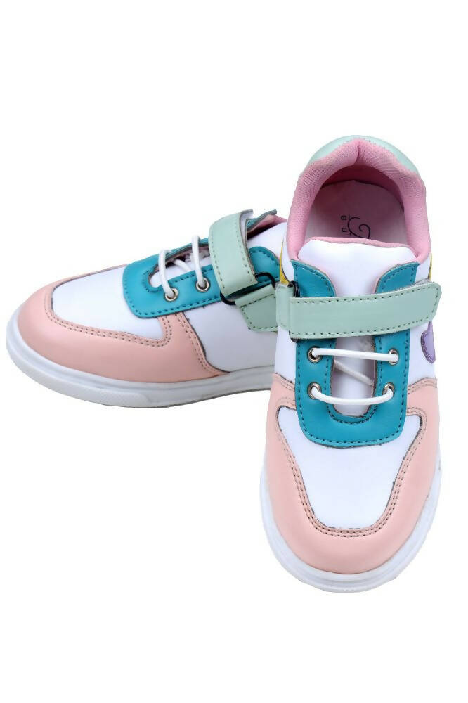 Tiny Bugs Unisex Color Block Sneakers - Multi | Grocsy