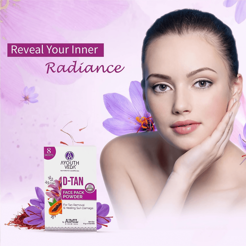 Ayouthveda D-TAN Face Pack Powder | Grocsy