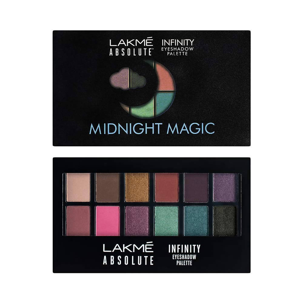 Lakme Absolute Infinity Eye Shadow Pallete - Midnight Magic | Grocsy