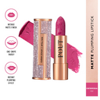 MyGlamm Pout By Karan Johar Intense Matte Plumping Lipstick - Controversial Pout | Grocsy