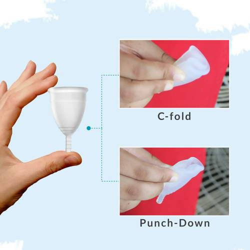 Sirona Reusable Menstrual Cup with Pouch | Grocsy