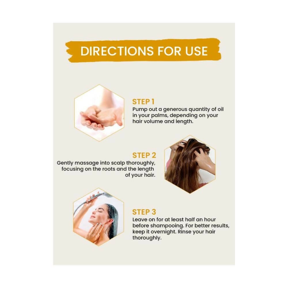 Oshea Herbals Onion & Ginger Hair Serum | Grocsy