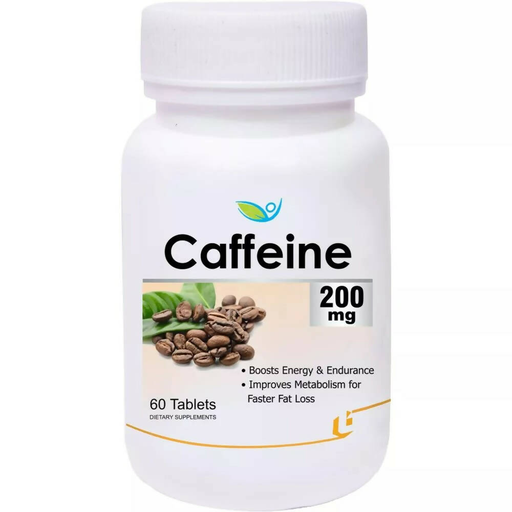 Biotrex Caffeine 200mg Tablets | Grocsy