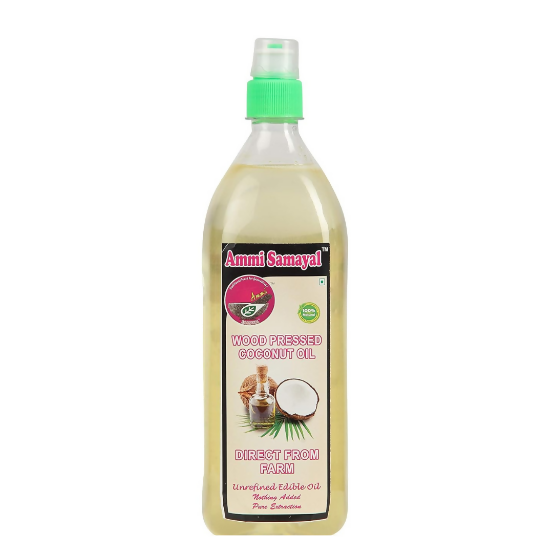 Ammi Samayal Wood Cold Pressed Coconut Oil | Grocsy