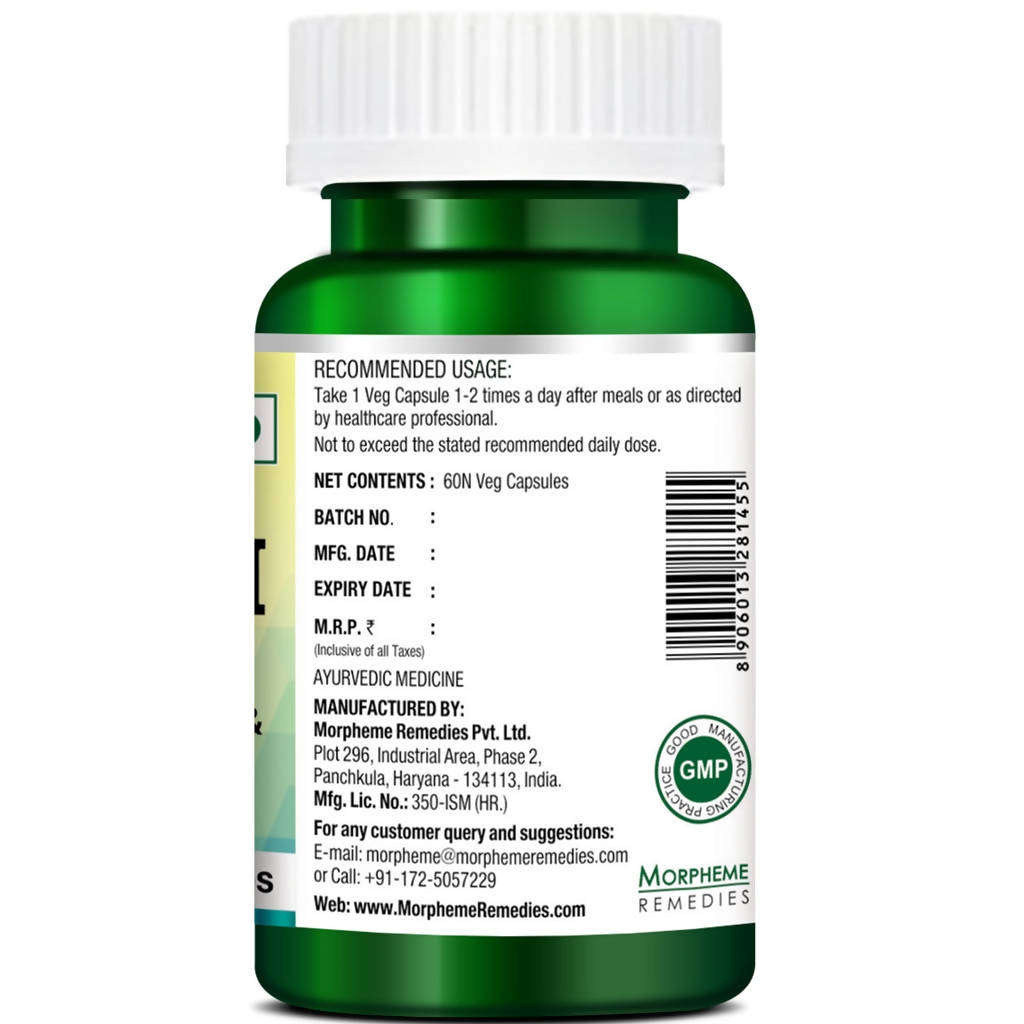 Morpheme Remedies Haritaki Capsules | Grocsy