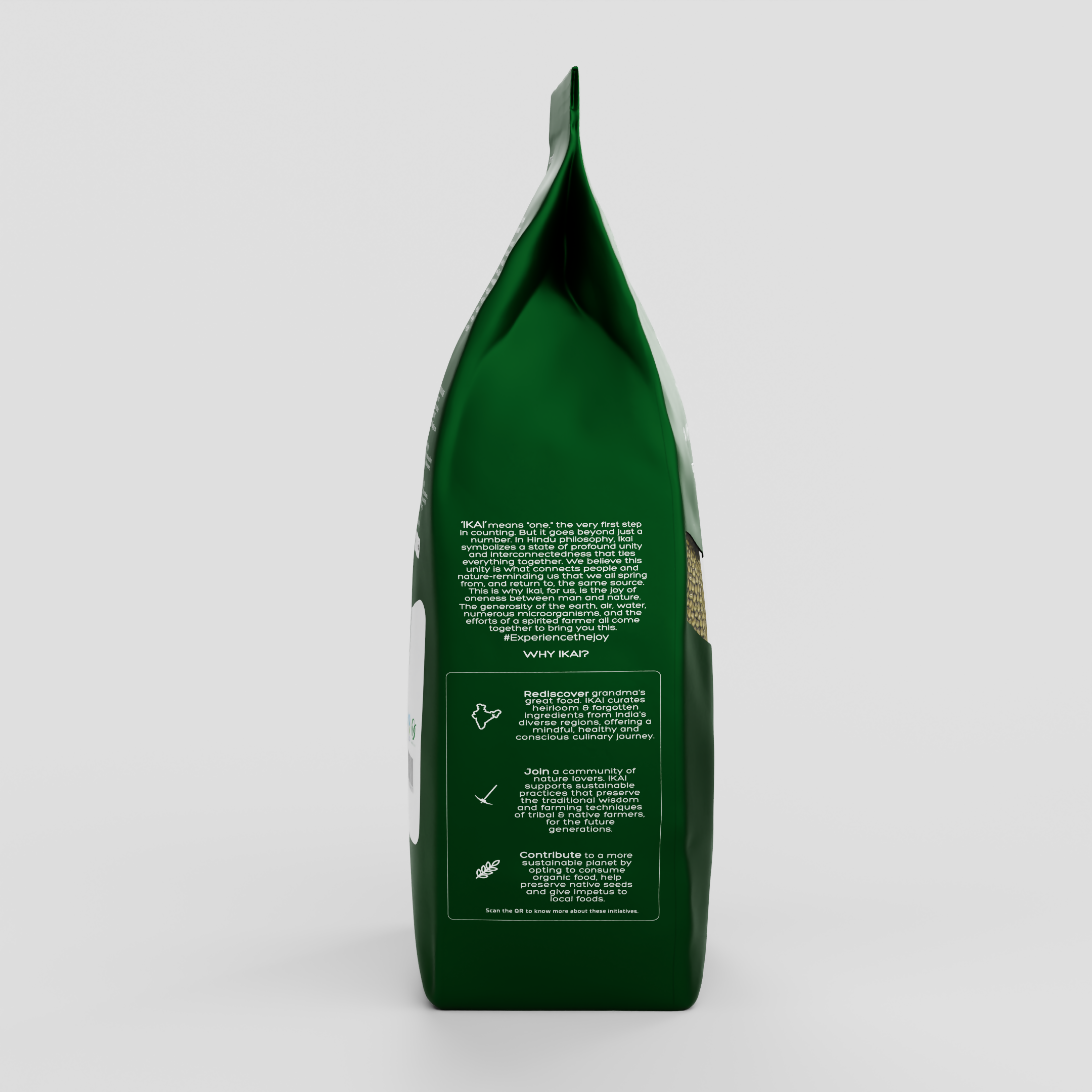 IKAI Organic Whole Moong (Green Gram)