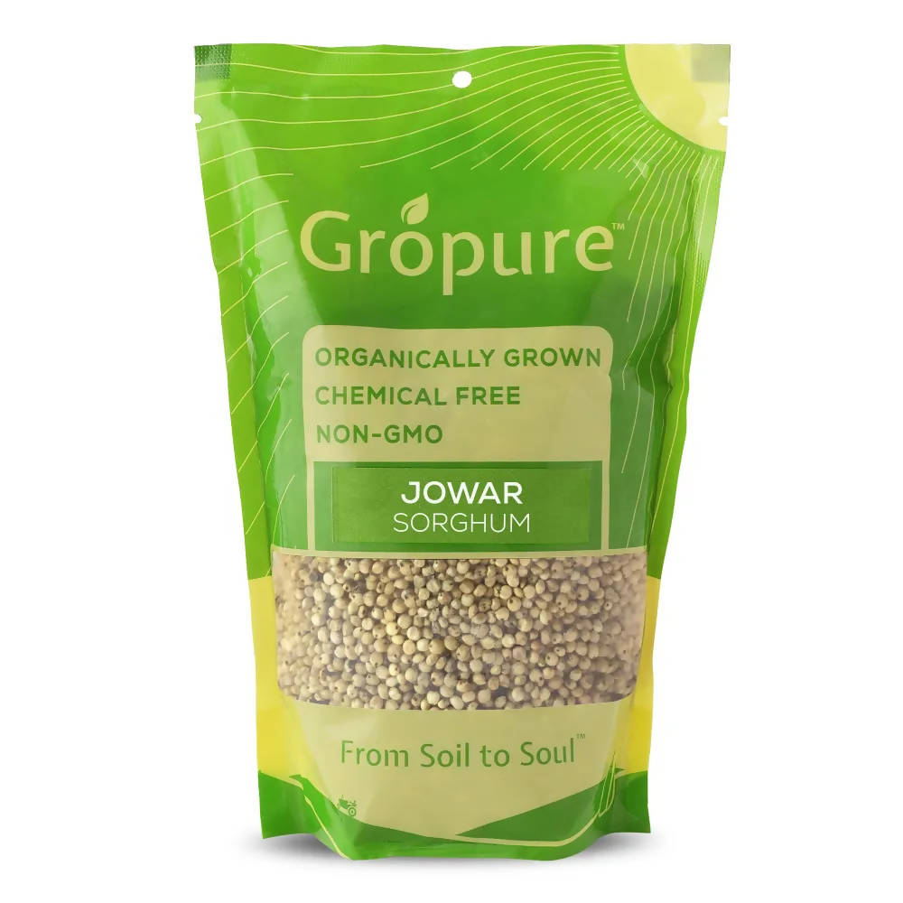 Gropure Organic Jowar (Sorghum) | Grocsy