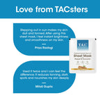 TAC - The Ayurveda Co. Nalpamaradi Serum Sheet Mask | with Aloe Vera & Sandalwood | Grocsy