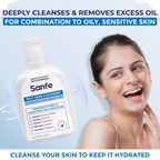 Sanfe Oily Skin Cleanser Minimises Pores & Maintains Skin Moisture cetaphil skin repair Face Wash | Grocsy