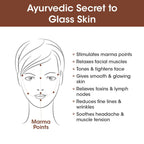 TAC - The Ayurveda Co. Kansa Wand Dual Purpose Massager Tool for Face & Body | Grocsy