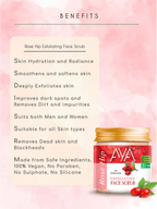 AYA Rosehip Exfoliating Face Scrub | Grocsy
