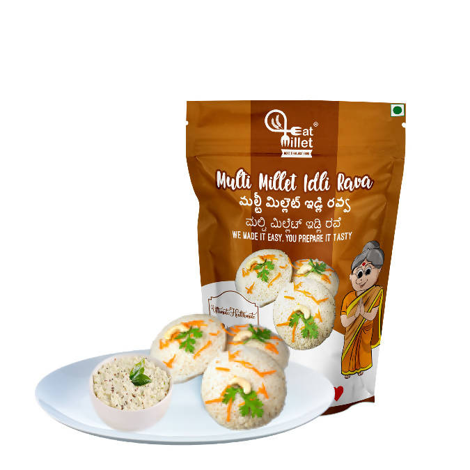 Eat Millet Multi Millet Idli Rava | Grocsy