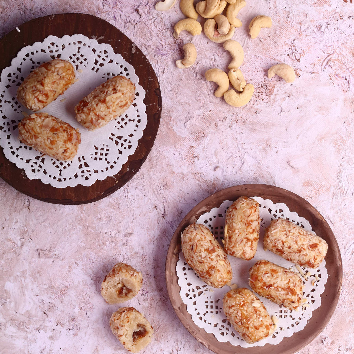 Almond House Kaju Honey Roll | Grocsy