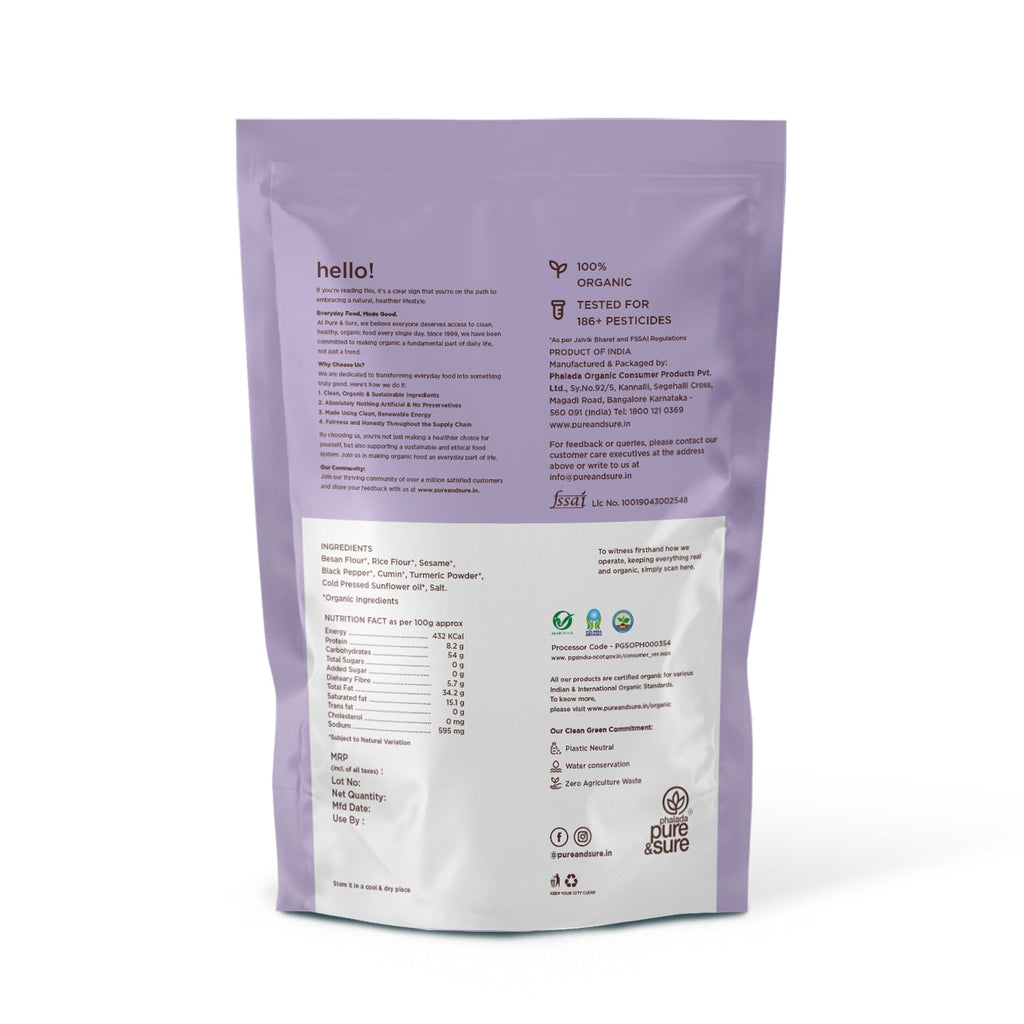 Pure & Sure Organic Kara Sev