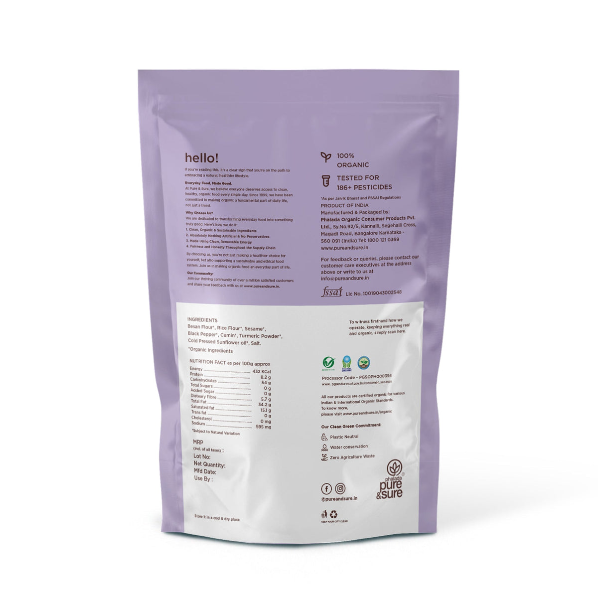 Pure & Sure Organic Kara Sev