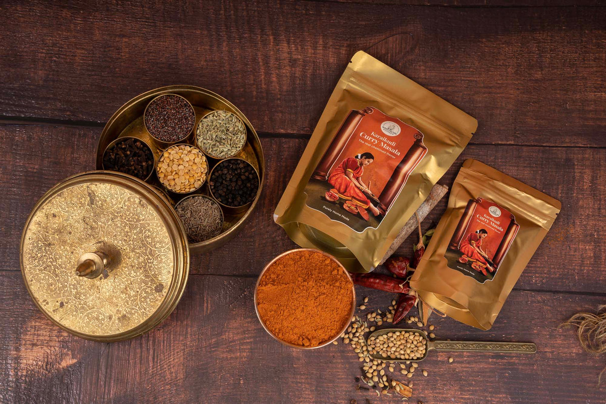 Narchuvai Foods Karaikudi Curry Masala | Grocsy