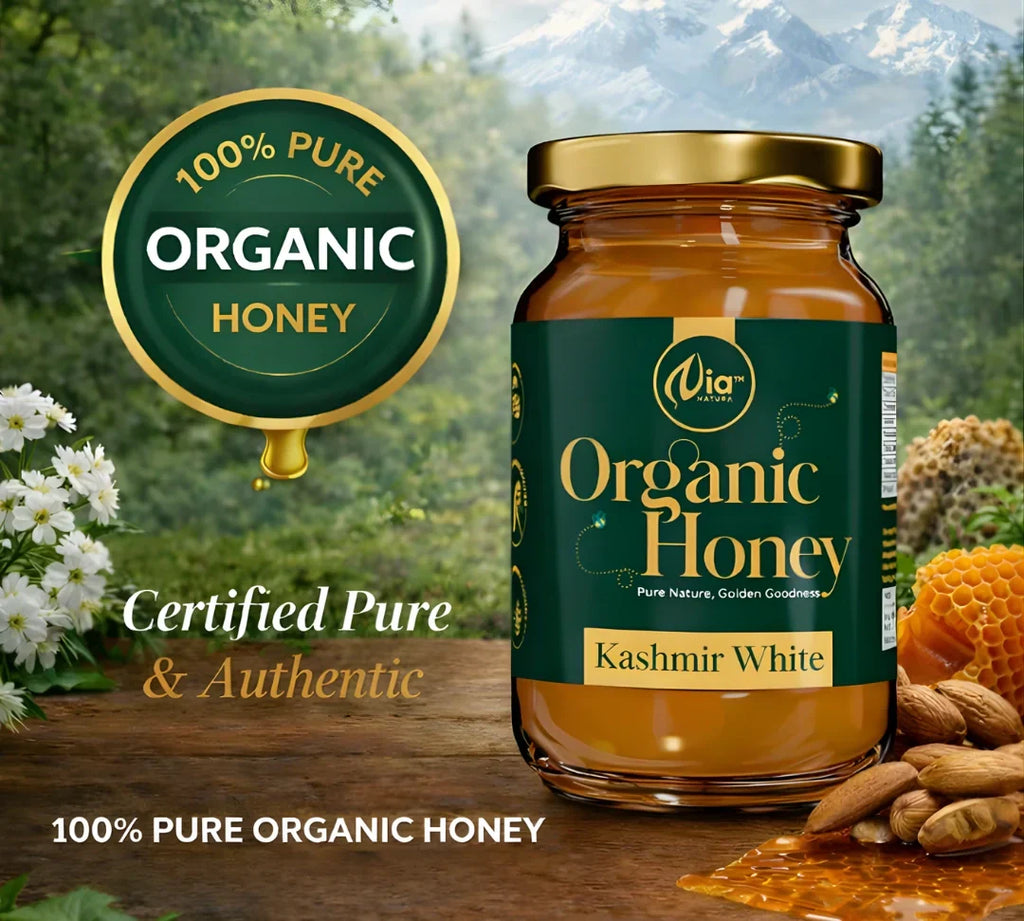 Nia Natura Organic Kashmir White Honey | Grocsy