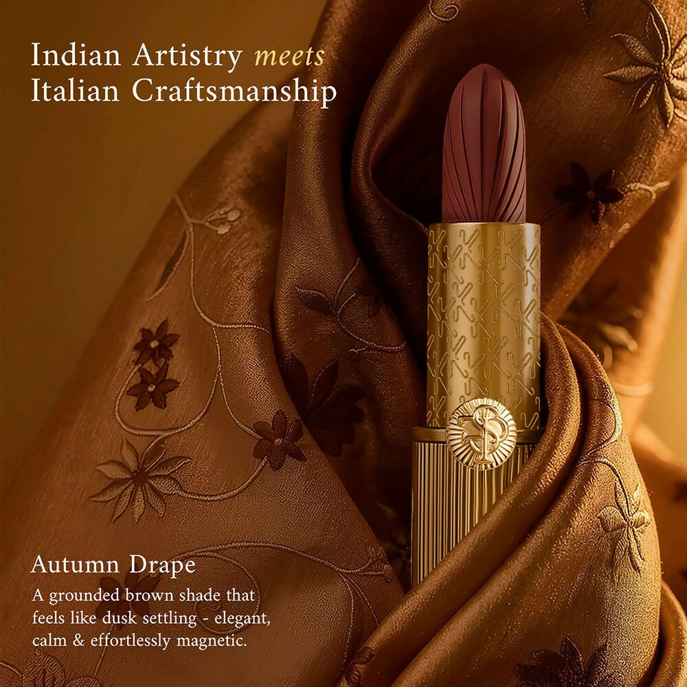 Kay Beauty x Falguni Shane Peacock Luxe Matte Lipstick - Autumn Drape | Grocsy