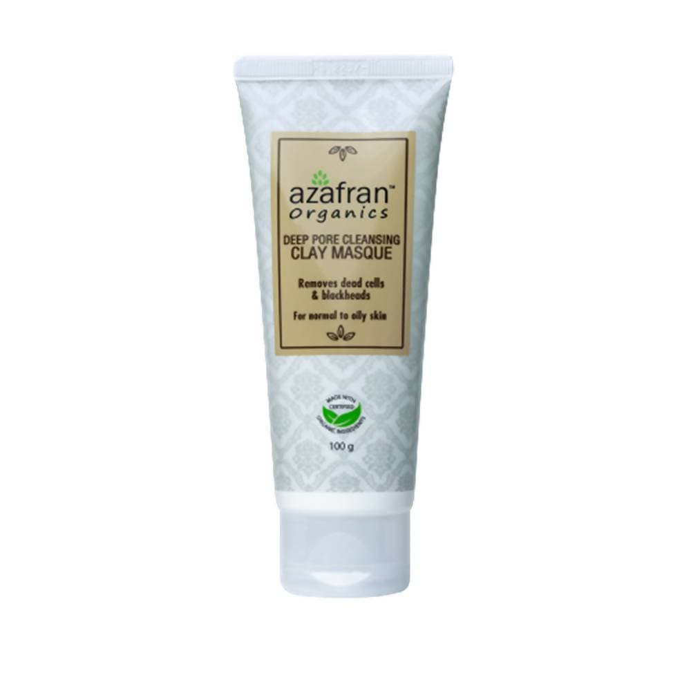 Azafran Organics Deep Pore Cleansing Clay Masque | Grocsy