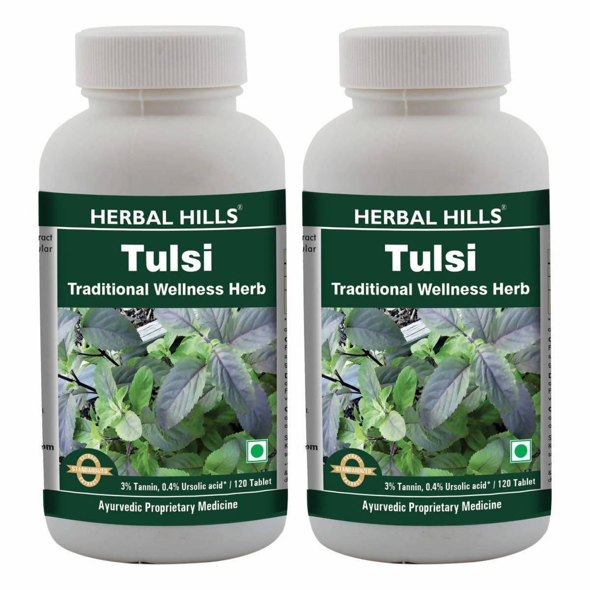 Herbal Hills Tulsi Traditional Wellness Herb Tablets | Grocsy