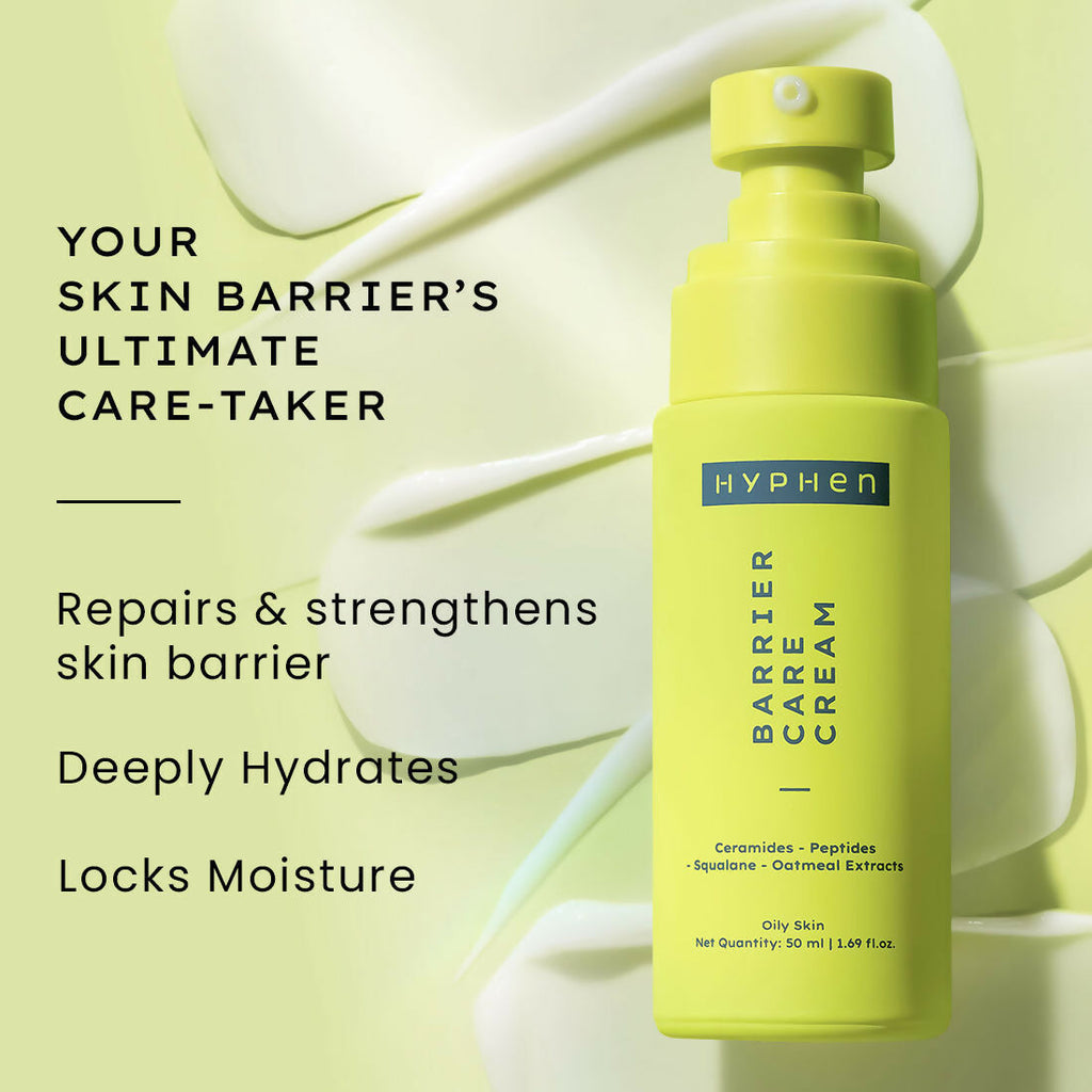 Hyphen By Kriti Sanon CSMS (Cleanser, Serum, Moisturizer, Sunscreen) Combo Oil to Dry Skin | Grocsy