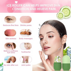 Bronson Professional Classic Silicone Ice Facial Roller | Grocsy