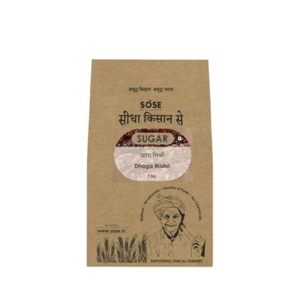 Gir Sidha Kisan Se Natural Dhaga Mishri | Grocsy