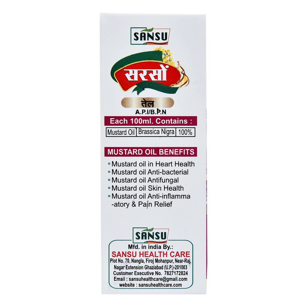Sansu Mustard Oil | Grocsy